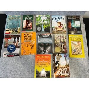 Bundle of 12 mixed reader books - middle grade fiction